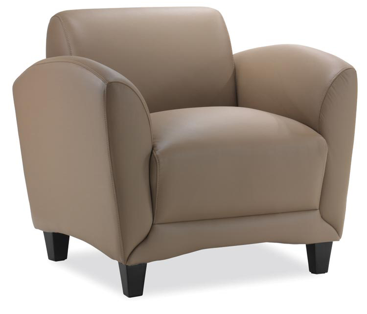 Leather Club Chair by Office Source