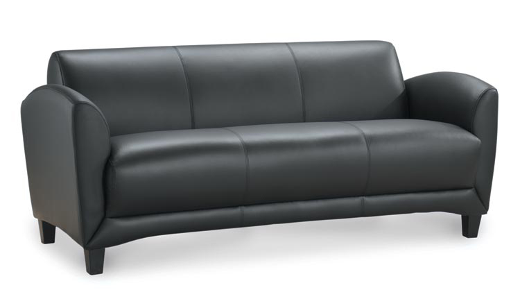 Leather Sofa by Office Source