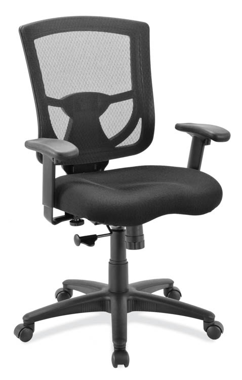 Mesh Back Mid Back Standard Function Task Chair by Office Source