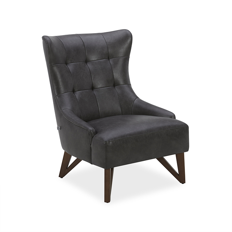 Wingback Upholstered Lounge Chair by Office Source