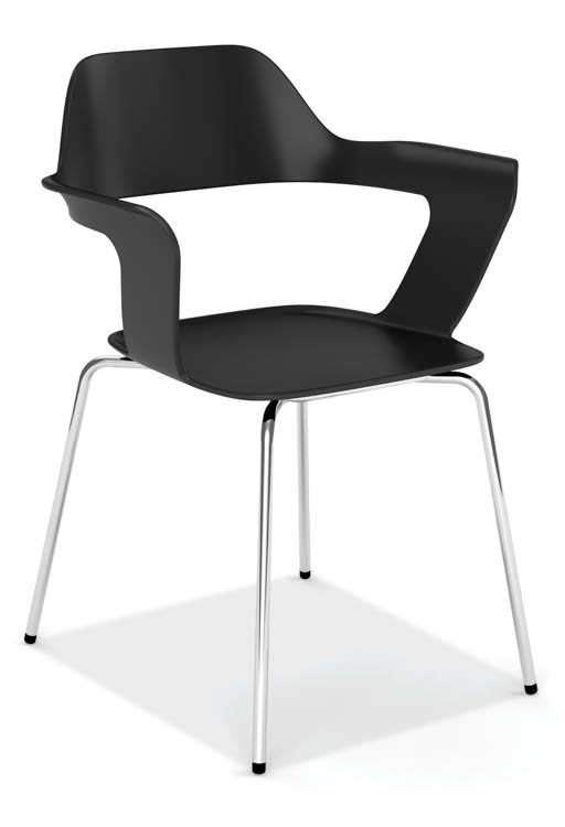 Stackable Sled Base Chair by Office Source