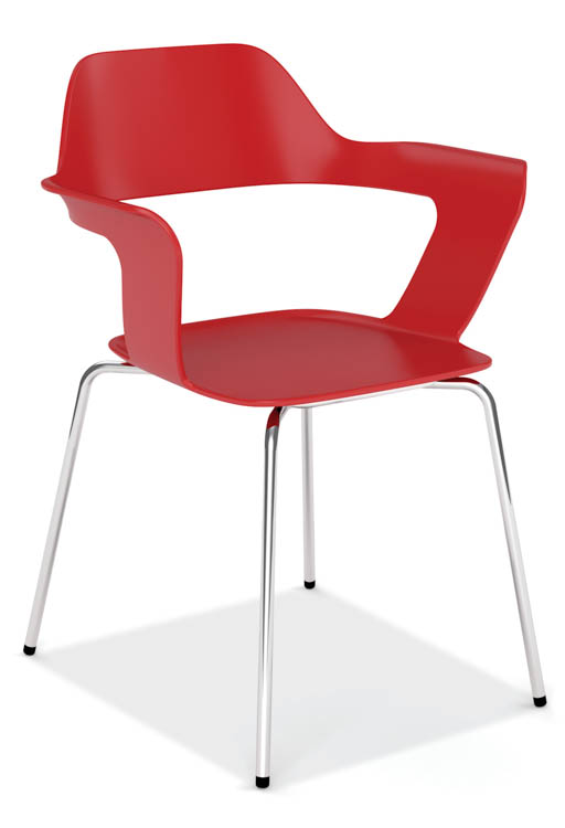 Stackable Sled Base Chair by Office Source