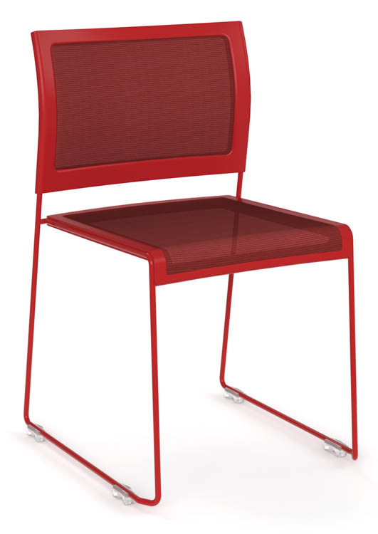 Mesh Stack Chair by Office Source