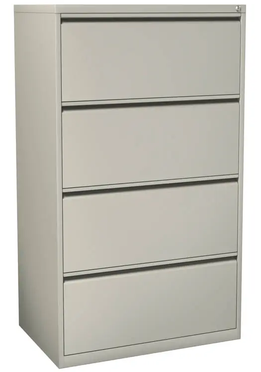 Lateral File Cabinet 36in W x 20in D x 52in H with 4 Drawers by Office Source