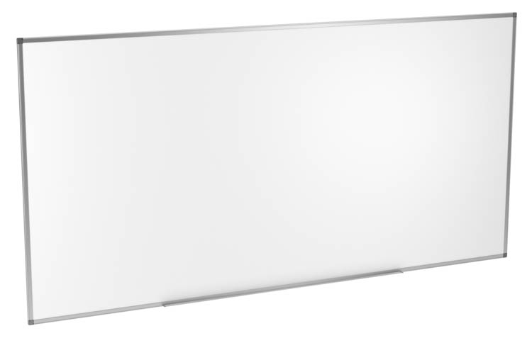 96in W x 48in H Magnetic Steel Dry Erase White Board by Office Source