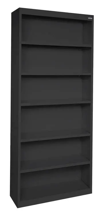 Bookcase 35in W x 13in D x 82in H with 5 Adjustable Shelves by Office Source