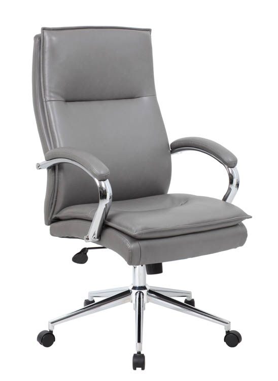Executive High Back Chair with Chrome Base by Office Source