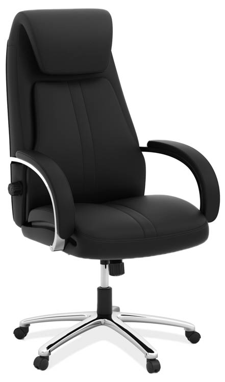 Executive High Back Chair with Chrome Frame by Office Source