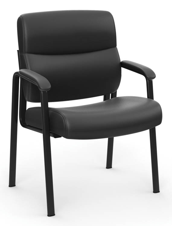 Guest Chair with Black Frame by Office Source