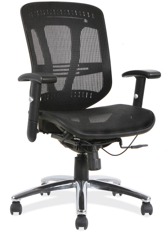 Mesh Mid Back Task Chair by Office Source
