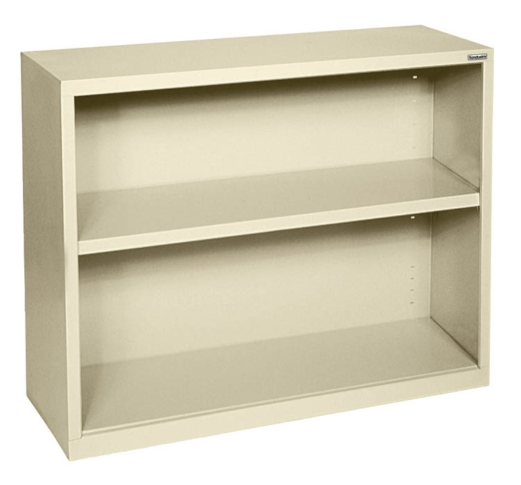 35in W x 30in H - 2 Shelf Steel Bookcase by Office Source