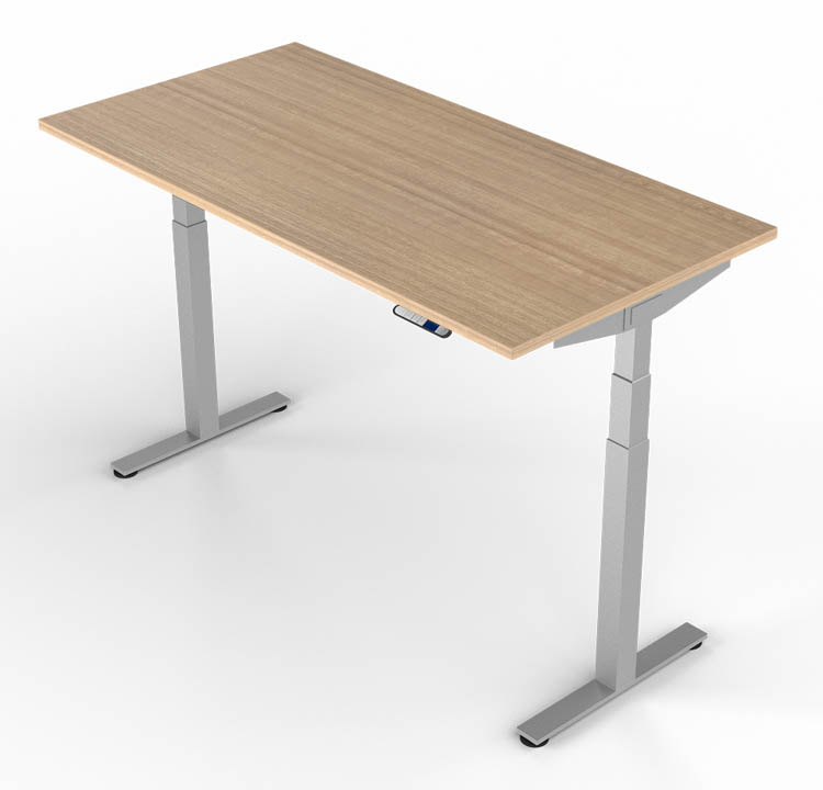 48in x 24in Adjustable Height Desk by Corp Design