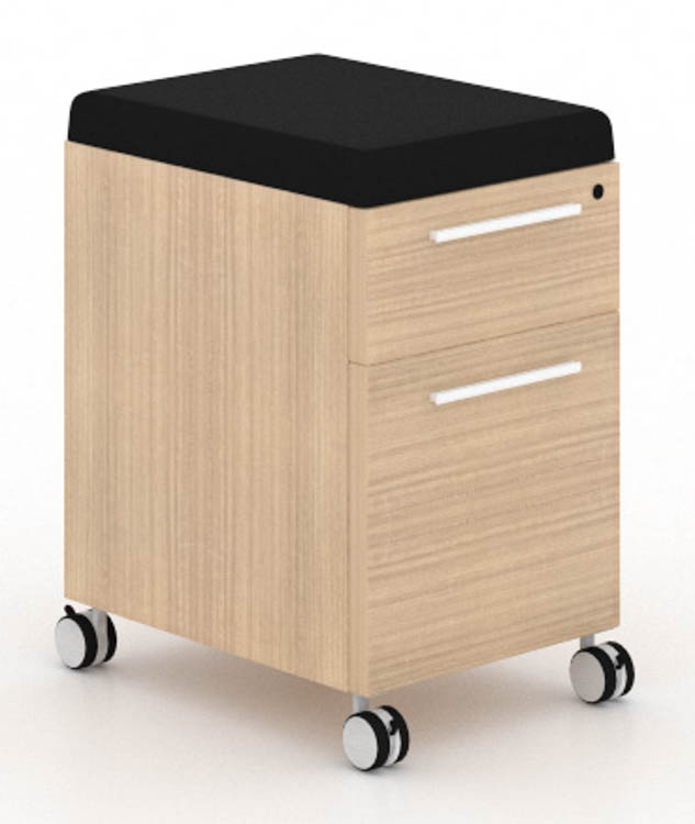 Deluxe Mobile Pedestal (Box / File) - Assembled by Corp Design