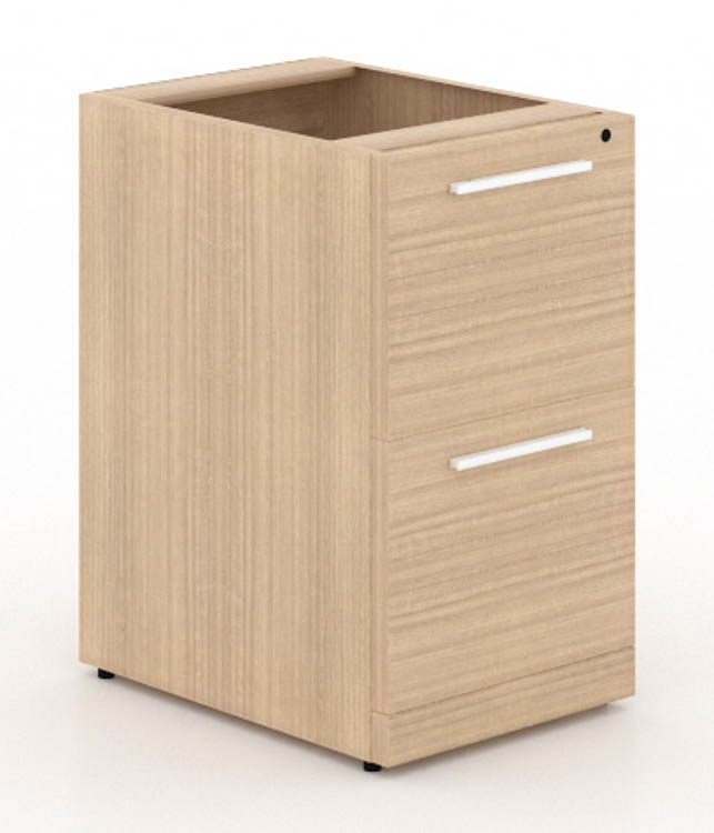 Deluxe 2 Drawer Pedestal (File / File) - Assembled by Corp Design