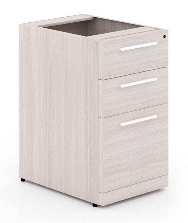 Deluxe 3 Drawer Pedestal (Box / Box / File) - Assembled by Corp Design