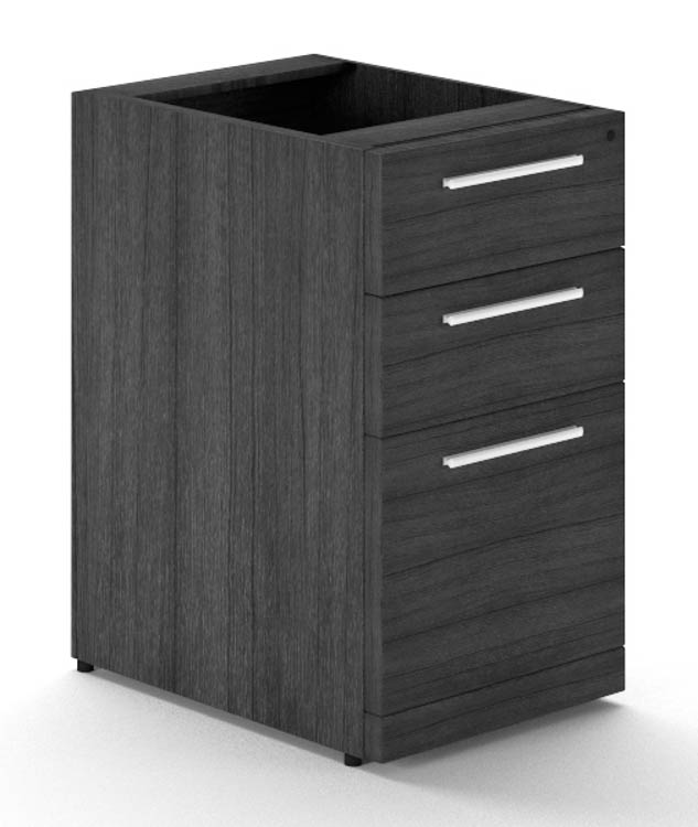 Deluxe 3 Drawer Pedestal (Box / Box / File) - Assembled by Corp Design