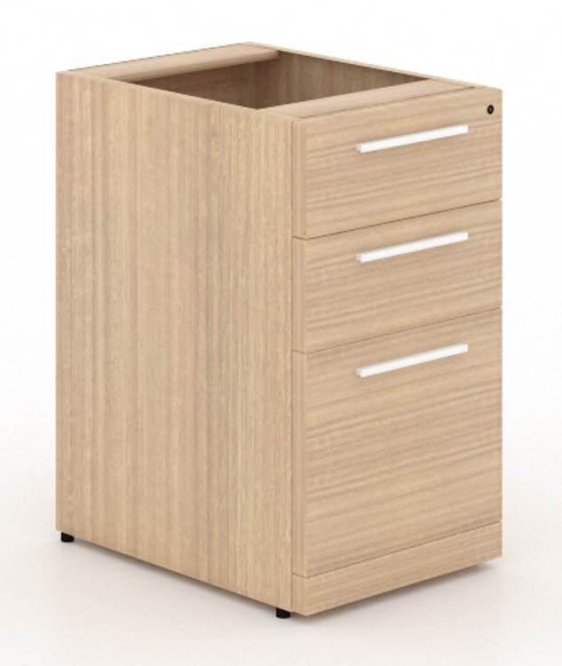 Deluxe 3 Drawer Pedestal (Box / Box / File) - Assembled by Corp Design