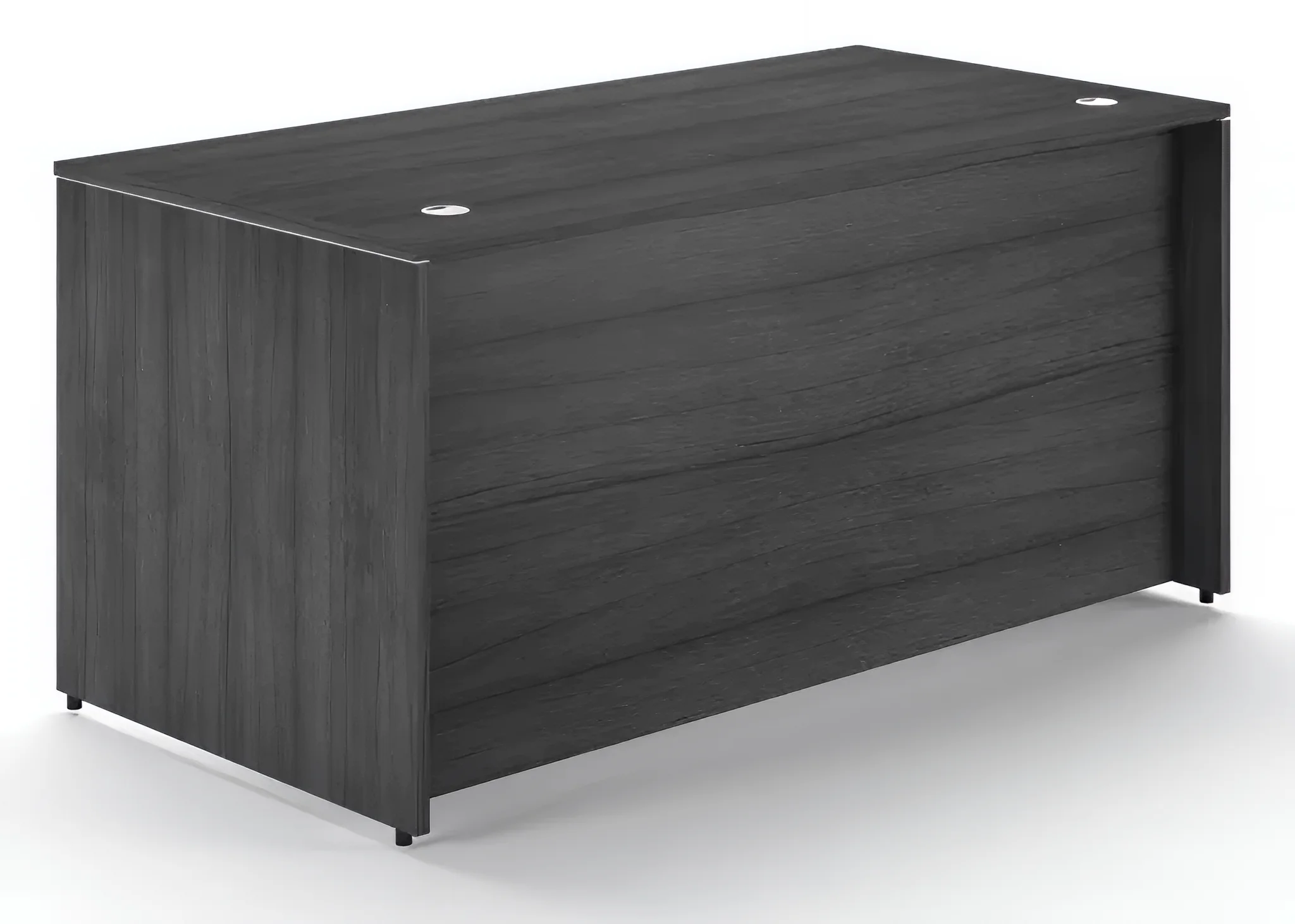 Desk 66in W x 24in D with 3 Drawer Pedestal by Corp Design