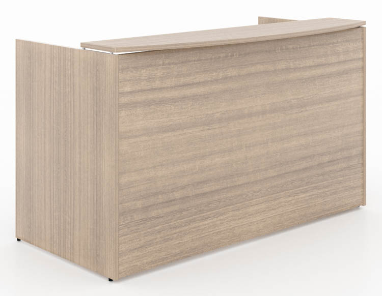 72in Single Pedestal Reception Desk by Corp Design