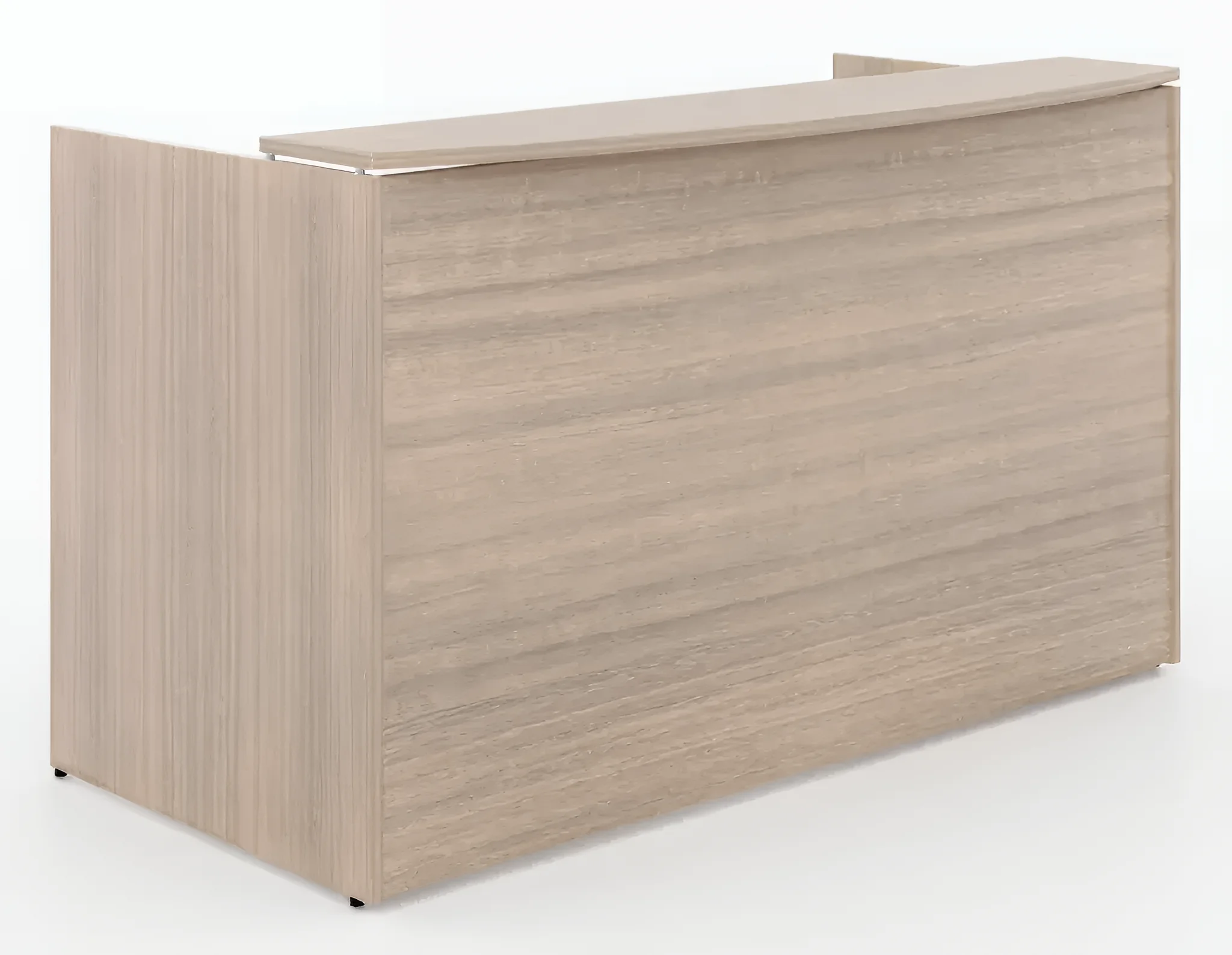 Reception Desk with Hutch by Corp Design
