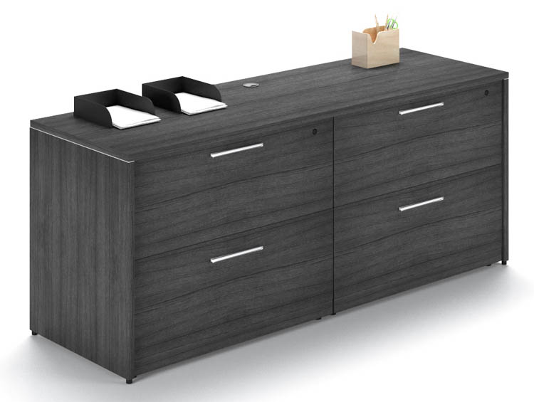 4 Drawer Lateral File Credenza by Corp Design