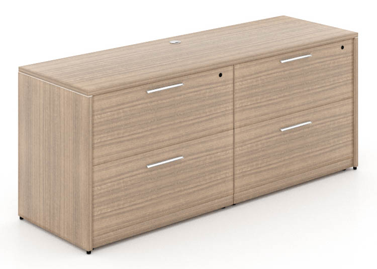 4 Drawer Lateral File Credenza by Corp Design