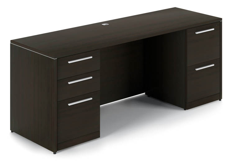 72in x 24in Double Pedestal Credenza by Corp Design