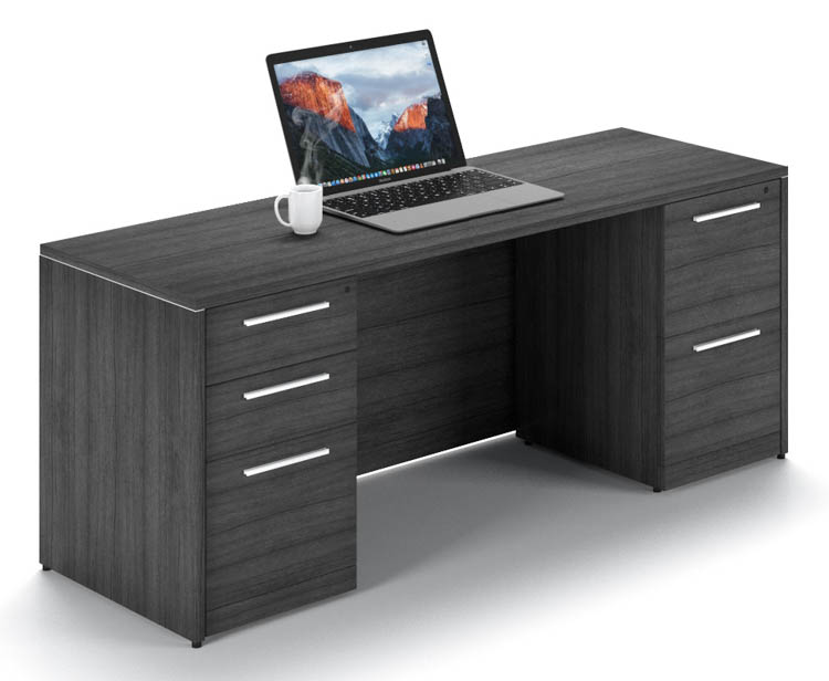 72in x 24in Double Pedestal Credenza by Corp Design