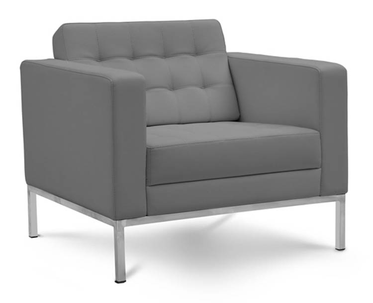 Leather Lounge Chair by Corp Design