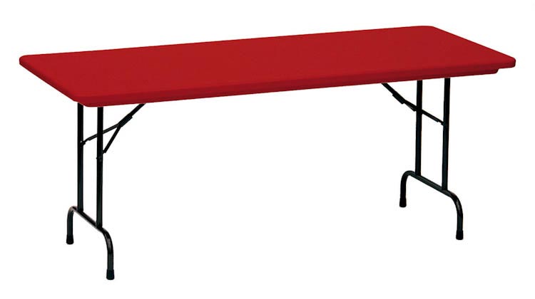 6ft x 30in Blow Molded Folding Table by Correll