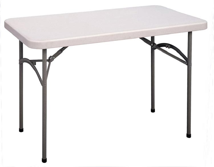 24" x 48" Blow Molded Folding Table by Correll