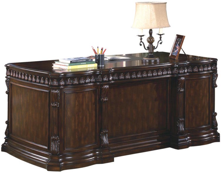 72" Double Pedestal Executive Desk by Coaster Furniture