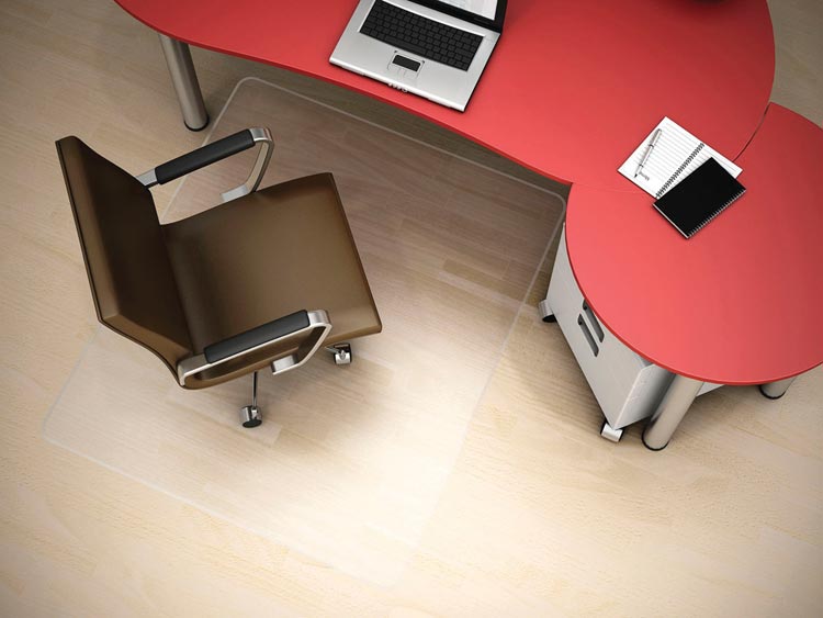 46" x 60" Rectangular Chairmat for Hard Floors by Deflecto