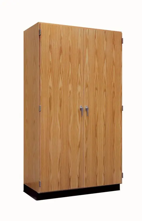 Storage Cabinet Tall 48in W x 22in D x 84in H with Three Point Locking by Diversified Woodcrafts