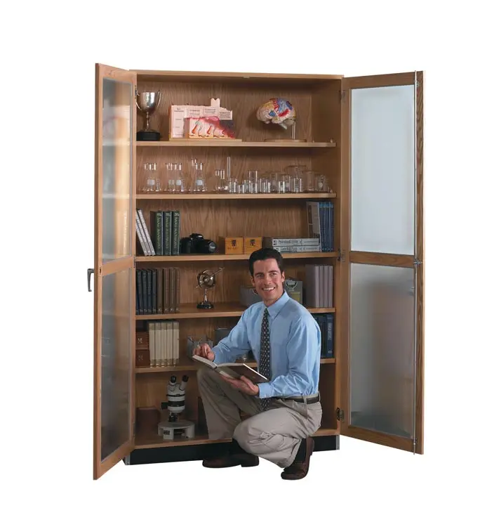 Storage Cabinet 48in W x 22in D x 84in H with Three Point Locking System by Diversified Woodcrafts
