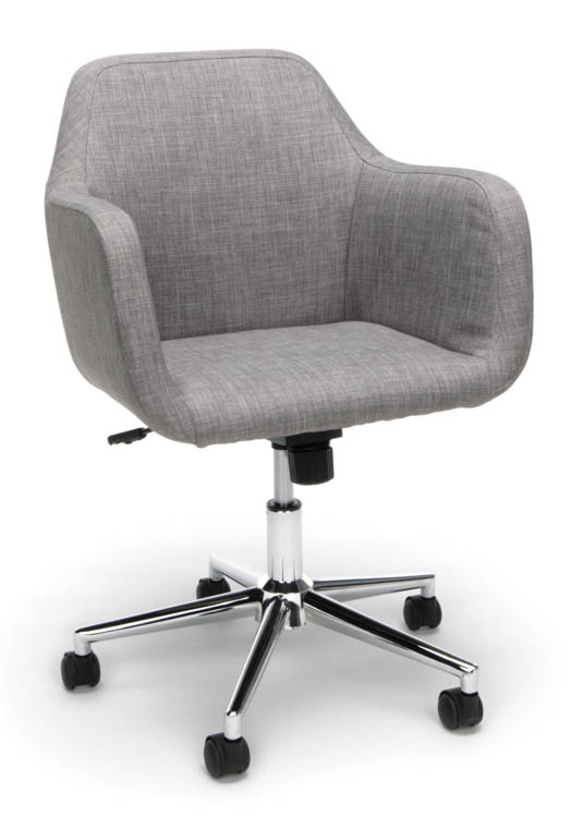 Upholstered Home Office Desk Chair by OFM Essentials