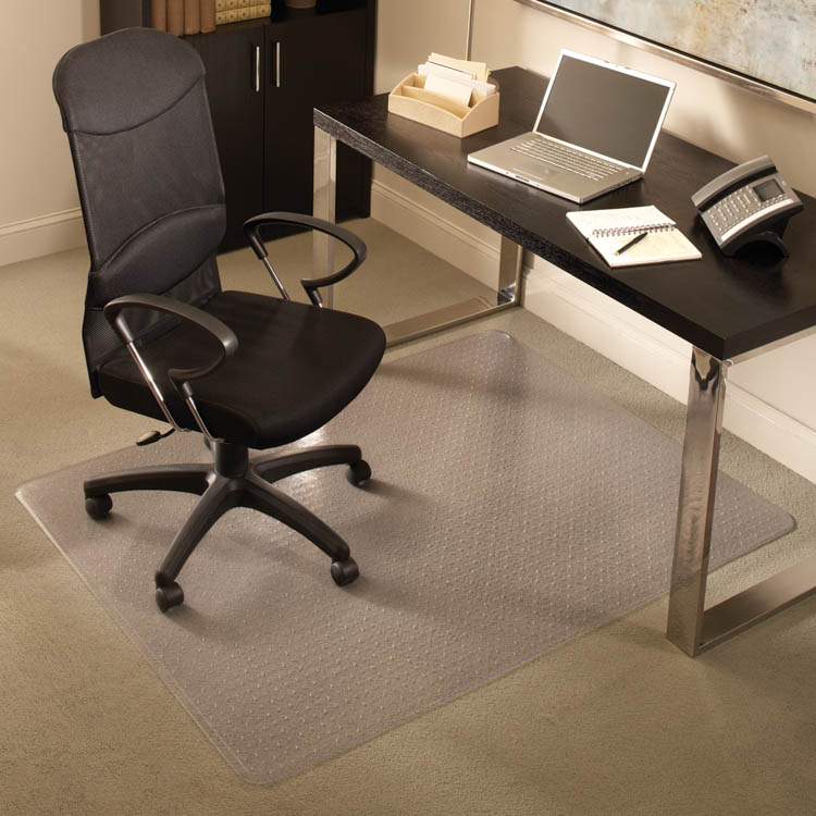 46" x 60" Chair Mat for Medium Pile Carpet by ES Robbins