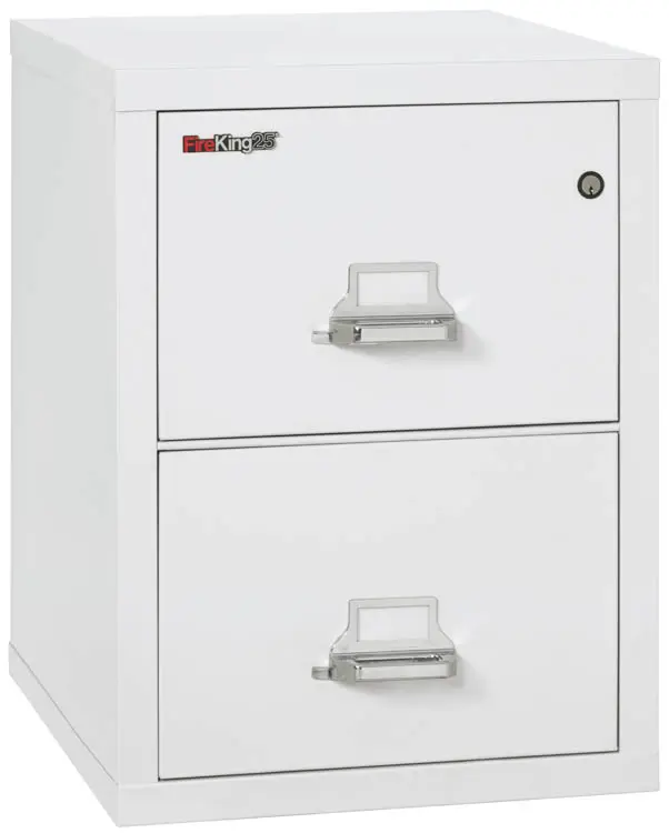Fireproof File Cabinet 18in W x 25in D x 28in H with Lock by FireKing