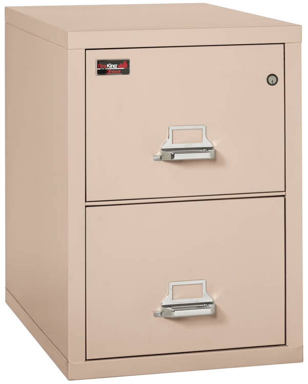 2 Hour 2 Drawer Letter Size Fireproof File by FireKing
