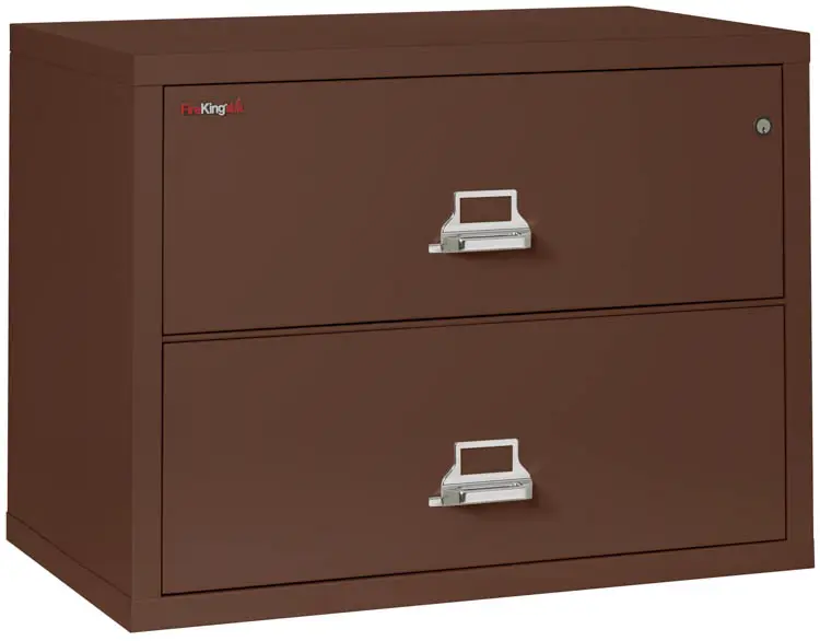Fireproof File Cabinet 37in W x 22in D x 28in H with Lock by FireKing