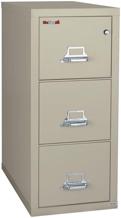 3 Drawer Letter Size Fireproof File by FireKing