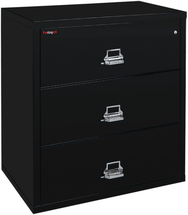 3 Drawer 38"W Fireproof Lateral File by FireKing