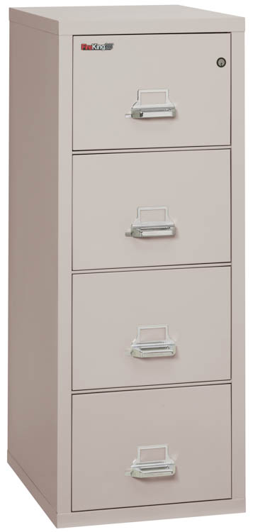 4 Drawer Fireproof Letter 25in File by FireKing