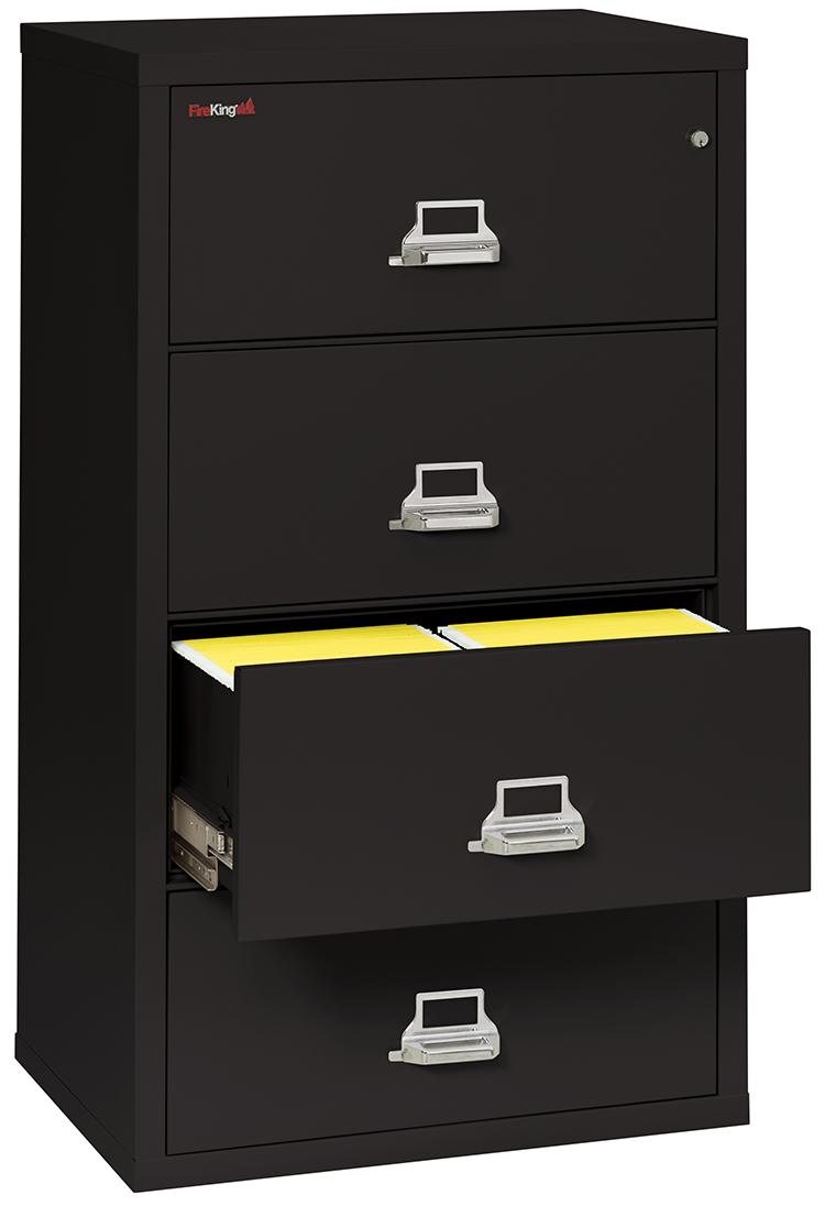 4 Drawer Fireproof Lateral File by FireKing