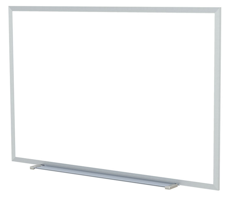 4' x 12' Aluminum Frame Acrylate Whiteboard by Ghent