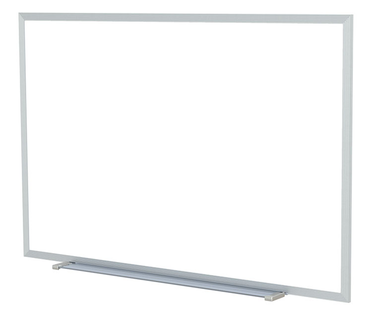 2' x 3' Aluminum Frame Painted Steel Magnetic Whiteboard by Ghent