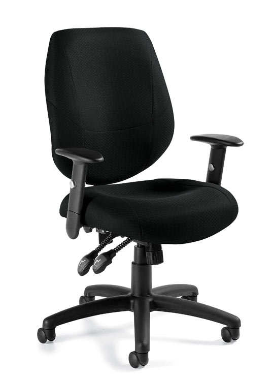 Ergonomic Chair with Adjustable Arms by Offices to Go