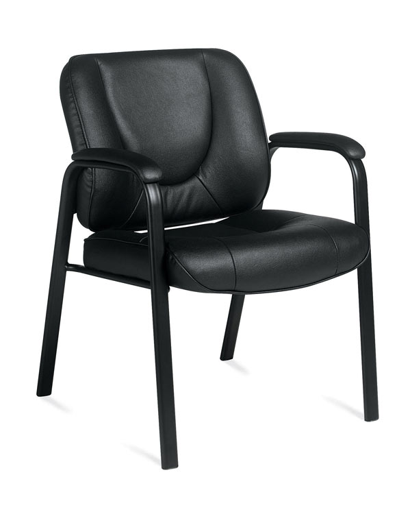 Leather Guest Chair by Offices to Go