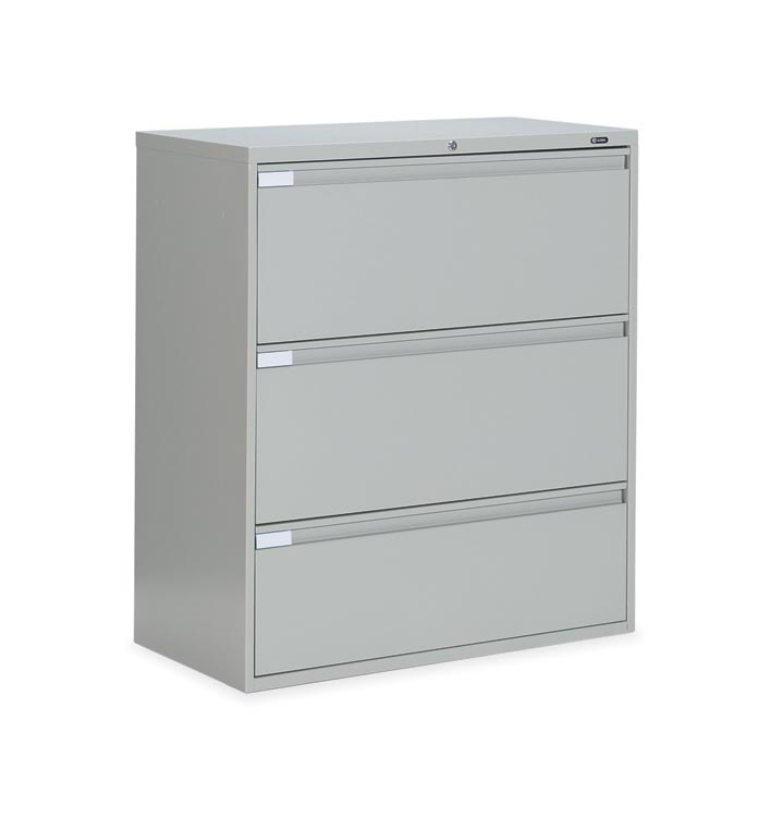 36in W Three Drawer Lateral File by Global