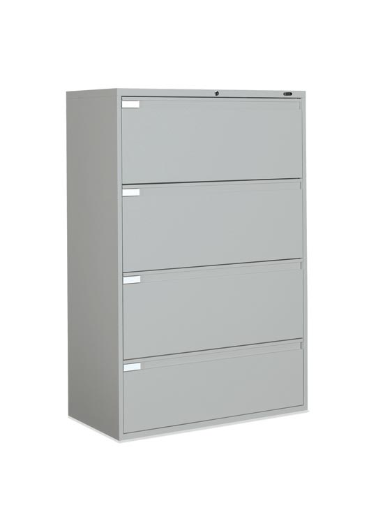36in W Four Drawer Lateral File by Global